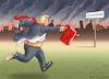 Cartoon: FIRESTARTER TRUMP IN KENOSHA (small) by marian kamensky tagged us,wahlen,joe,biden,trump,corona,kenosha