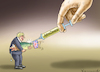 Cartoon: FISCHFREUND BORIS RETTET ENGLAND (small) by marian kamensky tagged coronavirus,epidemie,gesundheit,panik,stillegung,george,floyd,twittertrump,pandemie,astrazeneca,weihnachten,santa,klaus