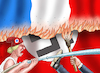 Cartoon: FRANKREICHS RETTUNG (small) by marian kamensky tagged wahlen,in,frankreich,le,pen