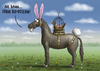 Cartoon: Frohe Bio Ostern (small) by marian kamensky tagged pferdefleisch,skandal,bio,eier,betrug