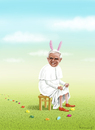 Cartoon: Frohe Ostern Kinderlein (small) by marian kamensky tagged humor