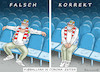 Cartoon: FUSSBALLZUSCHAUER (small) by marian kamensky tagged coronavirus,epidemie,gesundheit,panik,stillegung,george,floyd,twittertrump,pandemie