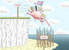 Cartoon: GAME OVER FÜR BORIS (small) by marian kamensky tagged game,over,für,boris