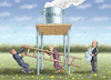 Cartoon: GASPREISDECKEL (small) by marian kamensky tagged gaspreisdeckel,ampel