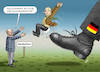 Cartoon: GAULAND BEI ERDI (small) by marian kamensky tagged parteitag,der,afd,frauke,petry,gauland,höcke,entsorgung,aidan,özoguz,björn,denkmal,schande