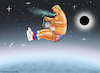 Cartoon: GEFÄHRLICHE LEVITATION (small) by marian kamensky tagged musk,trump,zuckerberg,bezos,felon,and,elon,in,panama,zölle,diktator,selenskyj,putin,ukraine,usa,china,handelskrieg