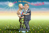 Cartoon: GERHARD SCHRÖDER WIRD 75 ! (small) by marian kamensky tagged groko,spd,parteitag,schulz,würselen,merkel,andrea,nahles,spahn,pflegeversicherung,schröder,scholz,putin