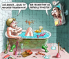 Cartoon: Geschwister Gröl (small) by marian kamensky tagged angela,merkel,neuland,twitter,facebook,obama,nsa,usa,internet,soziale,netzwerke,prism,tempora,putin,wahlen,syrieneinsatz,assad,chemische,waffen,spähaffäre