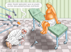 Cartoon: GESUNDHEITSCHECK (small) by marian kamensky tagged the,project,freedom,after,one,day,iran,hormus,trump,gesundheitscheck