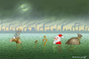 Cartoon: GLOBAL WARMING SANTA CLAUS (small) by marian kamensky tagged obama,trump,präsidentenwahlen,usa,baba,vanga,republikaner,inauguration,demokraten,wikileaks,faschismus,jamal,khashoggi,weihnachten,santa,klaus