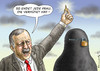 Cartoon: GOD FATHER ERDOGAN (small) by marian kamensky tagged böhmermann,erdogan,merkel,satire,zdf