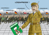 Cartoon: GOEBBELS NACHFOLGER (small) by marian kamensky tagged lügenpresse,unwort,des,jahres,goebbels,pegida,dresden