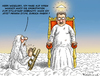 Cartoon: GOTT WESELSKY (small) by marian kamensky tagged lokführerstreik,db,streik,gdl,weselsky,achse,des,bösen