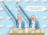 Cartoon: Grosse Zukunft (small) by marian kamensky tagged schlafantreiber,chrupalla,afd