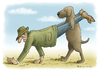 Cartoon: Guter brauner Freund (small) by marian kamensky tagged npd rechtsradikalismus brauner mob deutschland