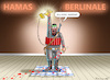 Cartoon: HAMAS BERLINALE (small) by marian kamensky tagged hamas,berlinale,antisemitismus