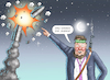 Cartoon: HAMASKÄMPFER MUSK (small) by marian kamensky tagged kairo,gipfel,für,den,frieden,ohne,israel,hamas,terror,hamaskämpfer,musk