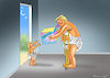 Cartoon: HAPPY PAMPERS ORANGE NEW YEAR 19 (small) by marian kamensky tagged obama,trump,präsidentenwahlen,usa,baba,vanga,republikaner,inauguration,demokraten,wikileaks,faschismus,jamal,khashoggi