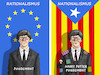 Cartoon: HARRY POTTER IN KATALONIEN (small) by marian kamensky tagged rajoy,und,carles,puigdemont,katalonien,referendum,abspaltung
