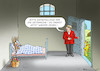 Cartoon: HASE WIRD FREIGELASSEN (small) by marian kamensky tagged biontech,pfizer,impfung,corona,rosenmontag,eu,english,lockdown,ostern,ursula,von,der,leyen