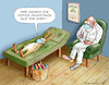 Cartoon: HASE WIRD KRANK (small) by marian kamensky tagged biontech,pfizer,impfung,corona,rosenmontag,eu,english,lockdown,ostern,ursula,von,der,leyen