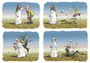 Cartoon: Heiler Bergoglio (small) by marian kamensky tagged papstrücktritt,benedikt,vatikan,katholische,kirche,konklave,papstwahl,bergoglio,heilung,jesus,christus