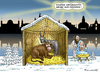 Cartoon: HEILIGE NACHT IN DRESDEN (small) by marian kamensky tagged heilige,nacht,in,dresden