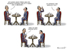 Cartoon: HOLLANDE TRIFFT OBAMA (small) by marian kamensky tagged hollande,trifft,obama,terroranschlag,in,paris