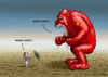 Cartoon: Hong Kong King Kong (small) by marian kamensky tagged honkong,proteste,china,demokratie,regenschirmrevolution