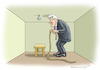 Cartoon: HORST IST WILLIG (small) by marian kamensky tagged merkel,seehofer,unionskrise,csu,cdu,flüchtlinge,kontrollzentren,für,salvini