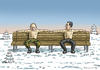 Cartoon: Hot Freundschaft Putin Tsipras (small) by marian kamensky tagged alexis,tsipras,griechenland,rettungsschirm,eu,putin,griechowestern