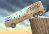 Cartoon: BUSFAHRER MADURO (small) by marian kamensky tagged venezuela,maduro,trump,putin,revolution,oil,industry,socialism