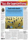 Cartoon: HURRRA bin auf dem TAZ Cover (small) by marian kamensky tagged taz,cover,zeitung,ruhm