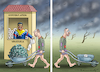 Cartoon: HYPERINFLATION IN VENEZUELA (small) by marian kamensky tagged hyperinflation,in,venezuela,maduro,szialismus,populismus