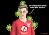 Cartoon: IMPFFREUND KIMMICH (small) by marian kamensky tagged impffreund,kimmich