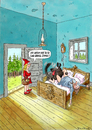 Cartoon: Interview (small) by marian kamensky tagged rotkäpchen,interview,märchen,wolf,schwarzwald