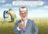 Cartoon: JENS FRANKENSPAHN HAT GEREDET ! (small) by marian kamensky tagged jens,spahn,tafel,cdu,hartz,iv