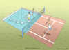 Cartoon: JESUS DJOKOVIC (small) by marian kamensky tagged curevac,testzentren,corona,impfung,pandemie,booster,novak,djokovic,omikron,impfpflicht