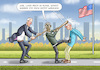 Cartoon: JOE UNTER DEN STUDENTEN (small) by marian kamensky tagged joe,unter,den,studenten,studentenunruhen,usa,gaza