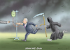 Cartoon: JOHN MC.CAIN (small) by marian kamensky tagged obama,trump,präsidentenwahlen,usa,baba,vanga,republikaner,inauguration,demokraten,john,mc,cain,obamacare,wikileaks,faschismus