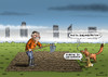 Cartoon: Josef Ackermann Rücktritt (small) by marian kamensky tagged josef,ackermann,rücktritt,bankmanager,schweiz