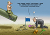 Cartoon: JUNCKERS EU ARMEE (small) by marian kamensky tagged ukraine,konflikt,minsk,putin,poroschenko,juncker,eu,armee,merkel,hollande