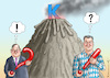 Cartoon: K-VULKAN (small) by marian kamensky tagged merkel,seehofer,unionskrise,csu,cdu,flüchtlinge,gauland,merz,afd,akk,spahn,pegida,hutbürger,höcke,führer,wahlen,thüringen,kemmerich,tag,der,deutschen,vorsitz,söder,laschet,einheit,moria,lesbos