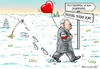 Cartoon: KACZYNSKIS NEUER FREUND (small) by marian kamensky tagged polen,faschismus,rassismus,pis,justitia,nationalismus,putin,kazyinski,szydlo