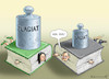 Cartoon: KANDIDAT-DER GERNE LACHT (small) by marian kamensky tagged laschet,versus,söder,merkel,plagiat,wahlen,baerbock