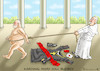 Cartoon: KARDINAL MARX SOLL BLEIBEN (small) by marian kamensky tagged kardinal,marx,soll,bleiben