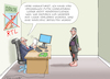 Cartoon: KARIKATURISTEN-ARMUT (small) by marian kamensky tagged karikaturistenarmut,rtl,gune,und,jahr,kahlschlag