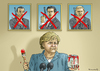 Cartoon: Kein Bock auf Bonds (small) by marian kamensky tagged angela,merkel,griechenlandhilfe,finanzkrise,fussball,em,eurobonds