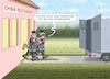 Cartoon: KEIN BOCK AUF REISBÜRGER! (small) by marian kamensky tagged aufmarsch,der,reichsbürger