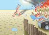 Cartoon: KLIMAWANDEL (small) by marian kamensky tagged letzte,regeneration,bali,klimaaktivisten